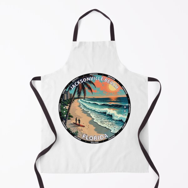 Item preview, Jacksonville Beach – Florida USA - Surf lifestyle urban coastal waves designed and sold by inkNext.