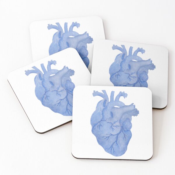Item preview, blue heart designed and sold by julierab.