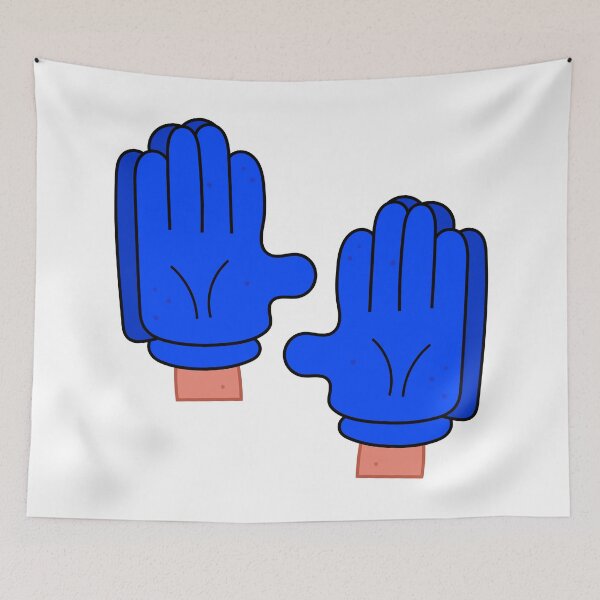 Item preview, SpongeBob / Patrick Star Karate Gloves blue gloves / SpongeBob Meme designed and sold by DibujandoPorfa.