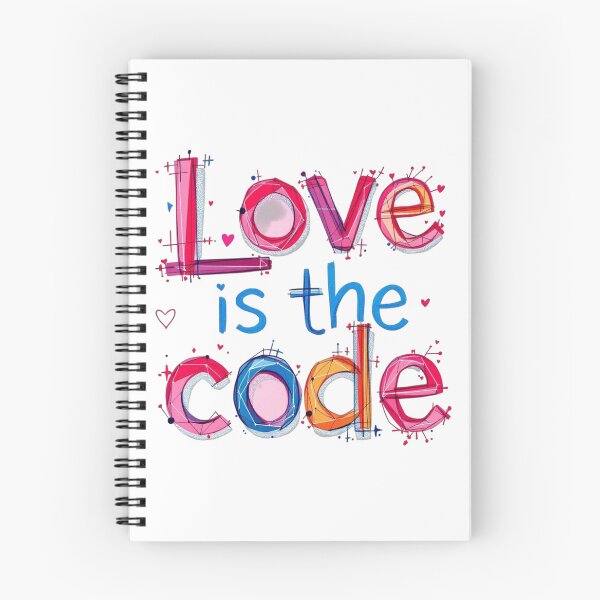 Item preview, Love Is The Code designed and sold by JusRight TT.