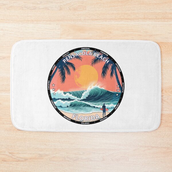 Item preview, Pensacola Beach – Florida USA - Surf lifestyle Gulf Coast waves designed and sold by inkNext.