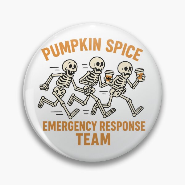 Item preview, Pumpkin Spice Emergency Response Team designed and sold by QuestandQuirk.