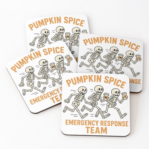 Item preview, Pumpkin Spice Emergency Response Team designed and sold by QuestandQuirk.