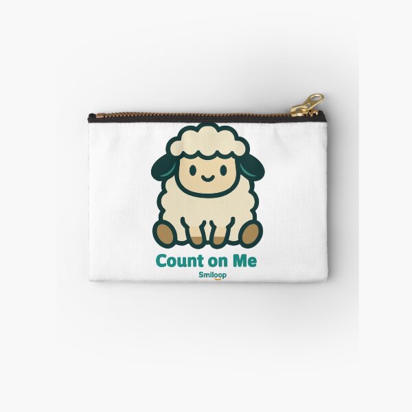 Item preview, Count on Me – Cute Fluffy Sheep Illustration | Smiloop Design designed and sold by Smiloop Kivivi.