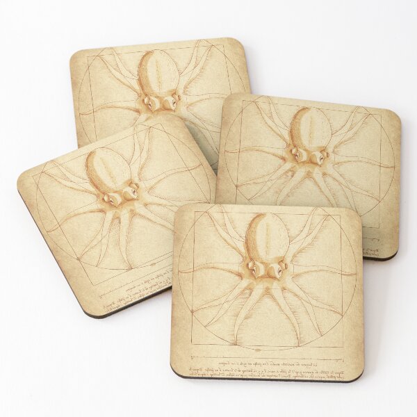 Item preview, Vitruvian Octopus designed and sold by SuperOctopus.