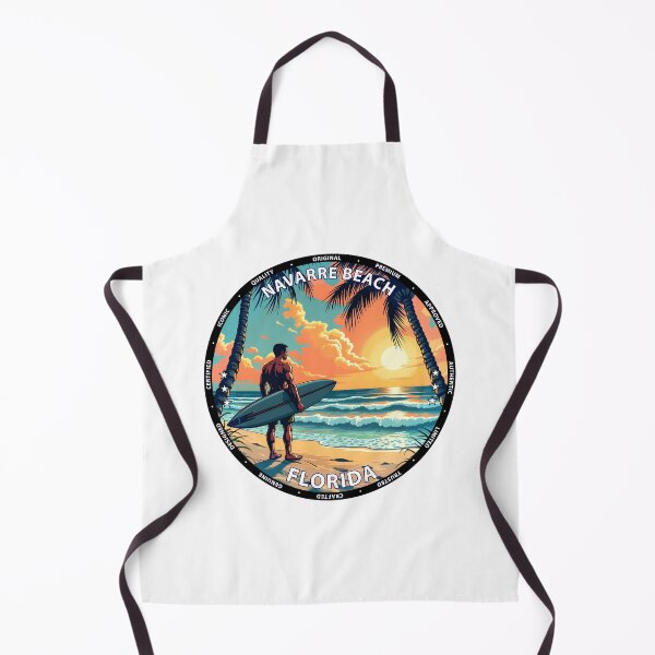 Item preview, Navarre Beach – Florida USA - Surf lifestyle pristine Gulf waves designed and sold by inkNext.