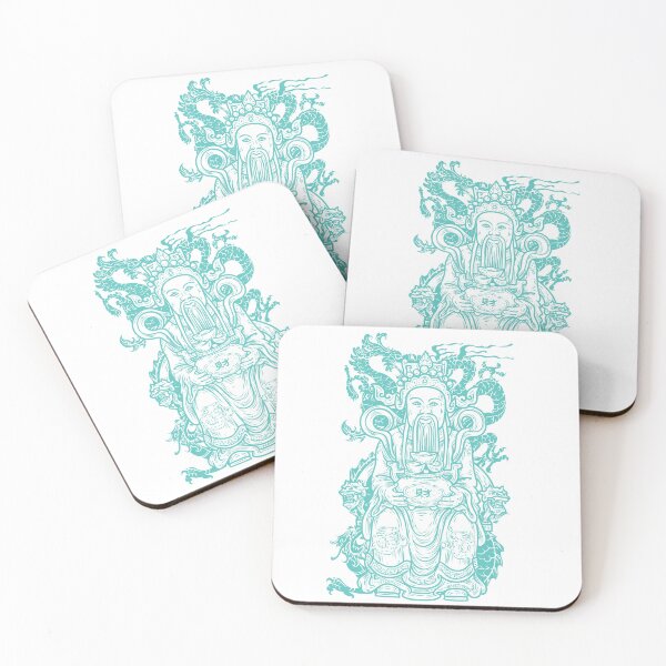 Item preview, Chinese God of Wealth – Lucky Prosperity Design designed and sold by tredinium.