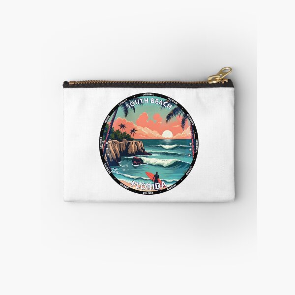 Item preview, South Beach – Florida USA - Surf lifestyle vibrant city waves designed and sold by inkNext.