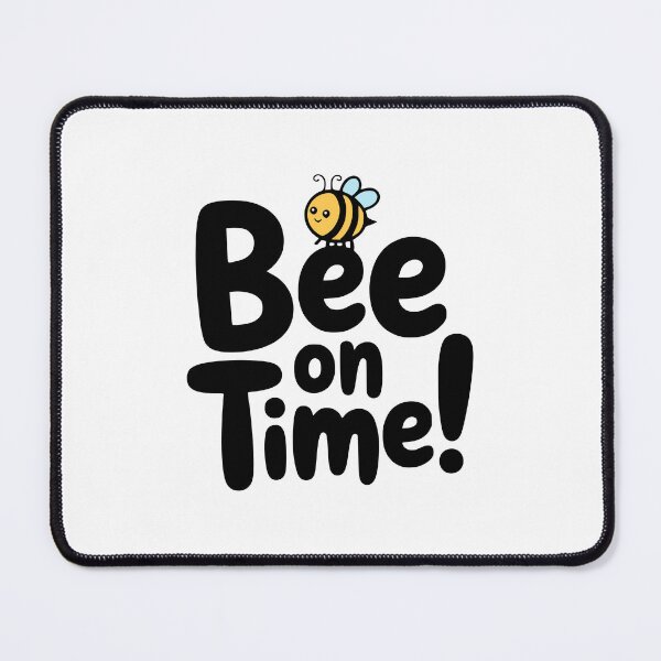 Item preview, Bee On Time! Cute Bee Pun designed and sold by PMCreative.