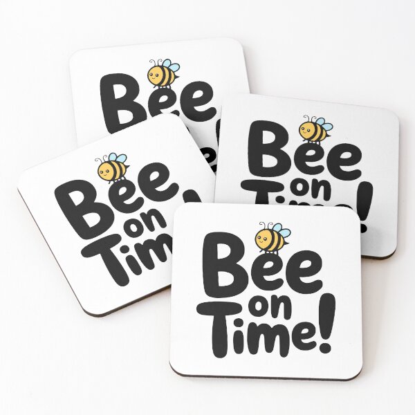 Item preview, Bee On Time! Cute Bee Pun designed and sold by PMCreative.