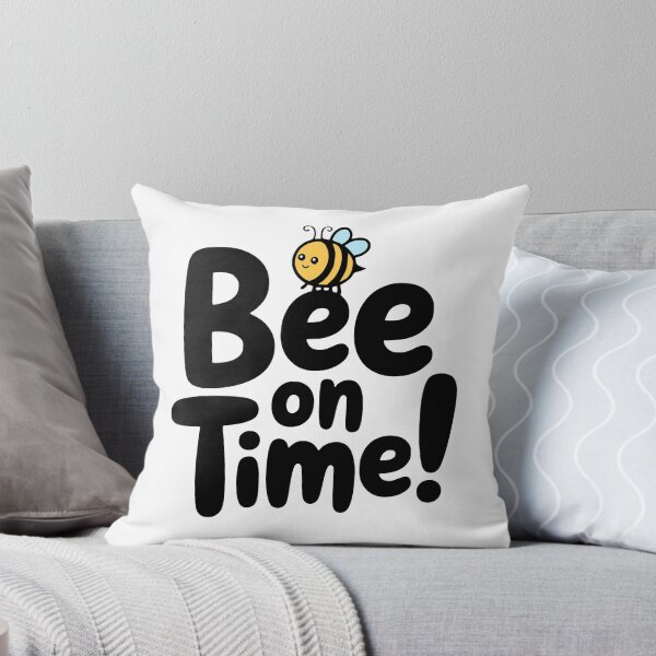 Item preview, Bee On Time! Cute Bee Pun designed and sold by PMCreative.