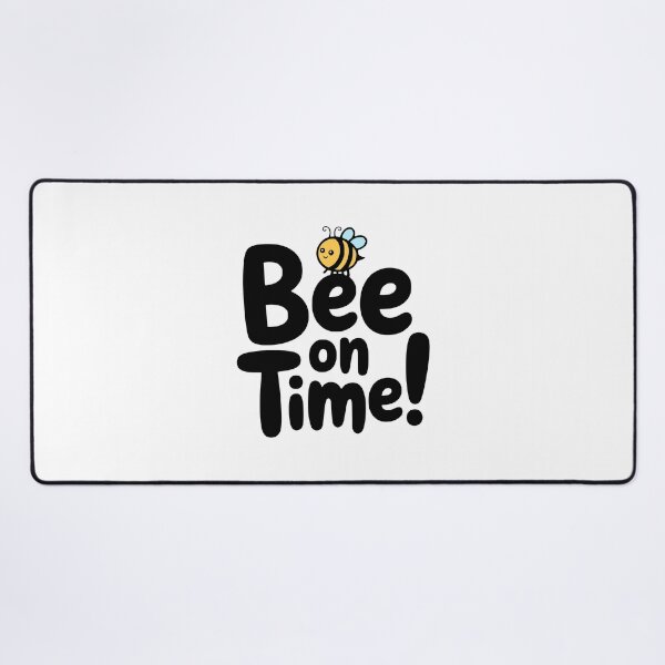 Item preview, Bee On Time! Cute Bee Pun designed and sold by PMCreative.
