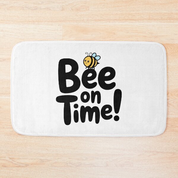 Item preview, Bee On Time! Cute Bee Pun designed and sold by PMCreative.