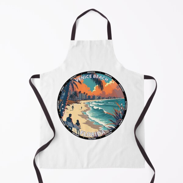 Item preview, Venice Beach – Florida USA - Surf lifestyle classic Gulf waves designed and sold by inkNext.