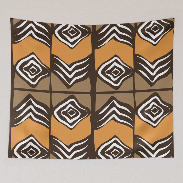 Item preview, Bogolan vibes patterns designed and sold by Wolagno.