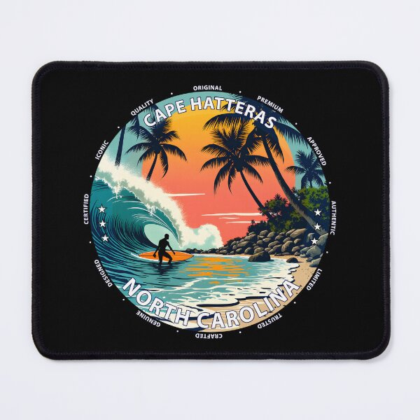 Item preview, Cape Hatteras – North Carolina USA - Surf lifestyle barrier island waves designed and sold by inkNext.