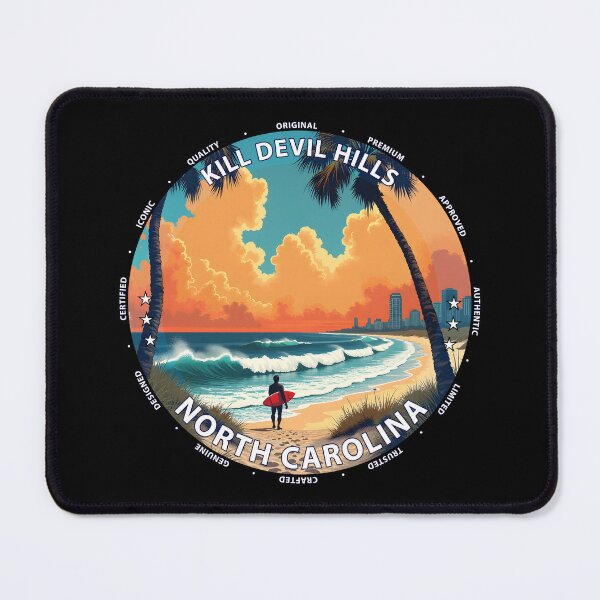 Item preview, Kill Devil Hills – North Carolina USA - Surf lifestyle classic  waves designed and sold by inkNext.
