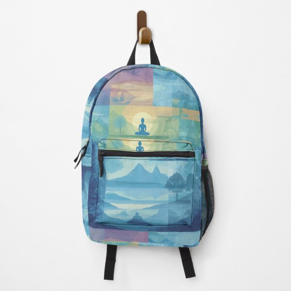 Item preview, Nature Yoga - Soothing Landscape designed and sold by MidArtForge.