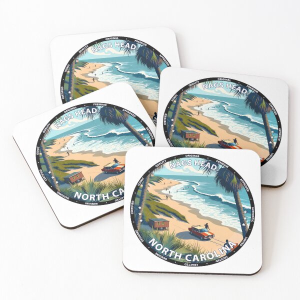 Item preview, Nags Head – North Carolina USA - Surf lifestyle sandy point break waves designed and sold by inkNext.