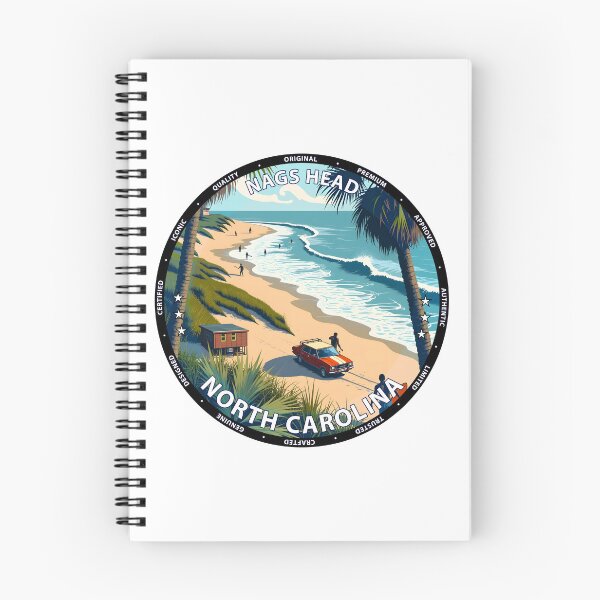 Item preview, Nags Head – North Carolina USA - Surf lifestyle sandy point break waves designed and sold by inkNext.