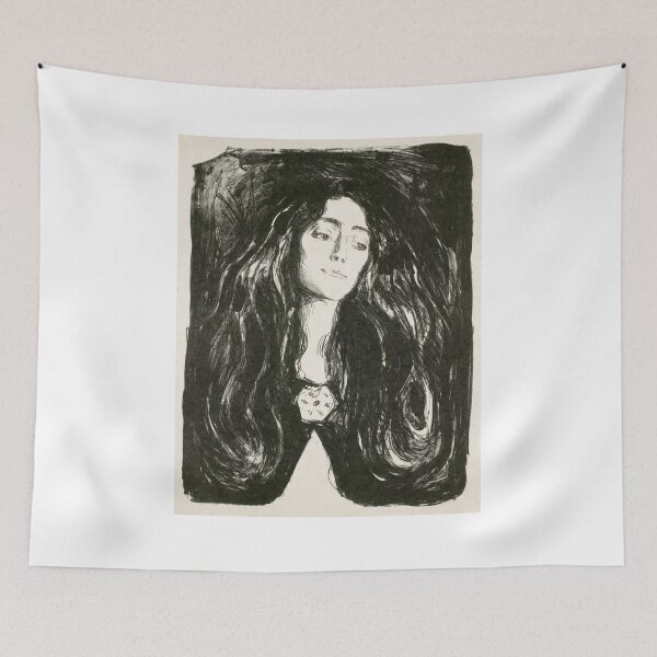 Item preview, The Brooch. Eva Mudocci (1903) – Edvard Munch designed and sold by Art Outlaws.
