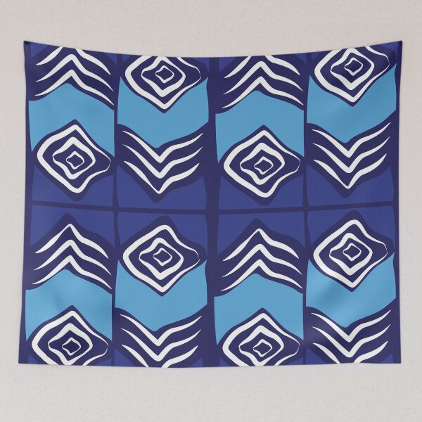 Item preview, Bogolan patterns designed and sold by Wolagno.