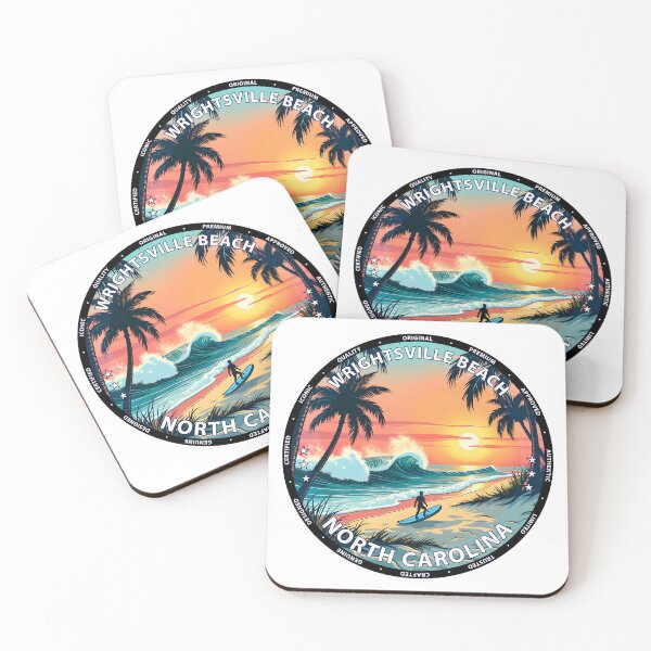 Item preview, Wrightsville Beach – North Carolina USA - Surf lifestyle family-friendly waves designed and sold by inkNext.
