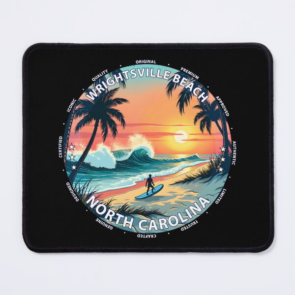 Item preview, Wrightsville Beach – North Carolina USA - Surf lifestyle family-friendly waves designed and sold by inkNext.