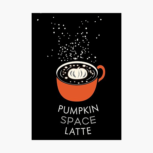 Item preview, Pumpkin Space Latte, Pumpkin Spice Latte designed and sold by Markadesign.