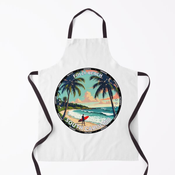 Item preview, Folly Beach – South Carolina USA - Surf lifestyle charming Atlantic waves designed and sold by inkNext.