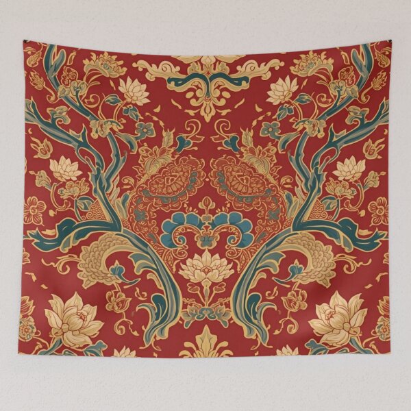 Item preview, Imperial Viet Legacy: Red Lotus Pattern designed and sold by Lac Studio.