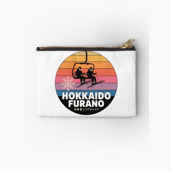 Item preview, Vintage Hokkaido Furano Ski Chairlift  – Retro Japan Ski Resort Design designed and sold by VividOrganica.