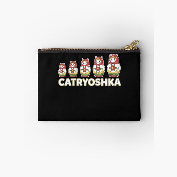 Item preview, Catryoshka Funny Russian Nesting Doll Cat Pun designed and sold by elderberry.
