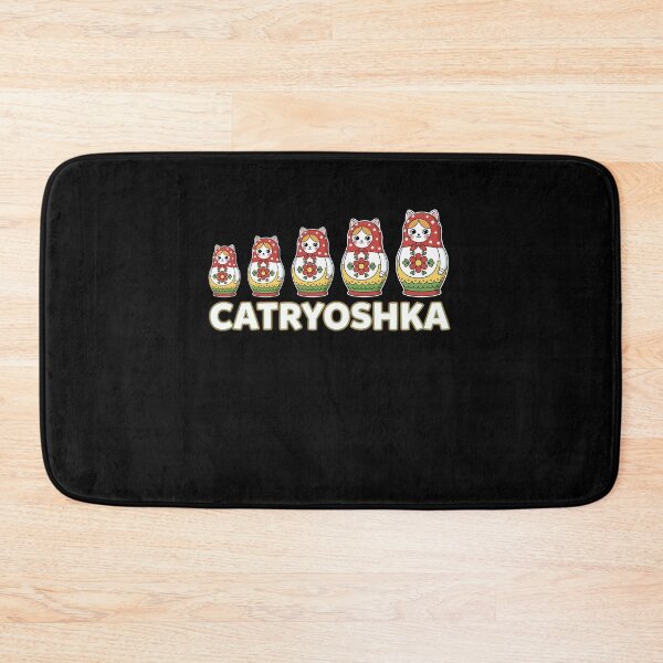 Item preview, Catryoshka Funny Russian Nesting Doll Cat Pun designed and sold by elderberry.