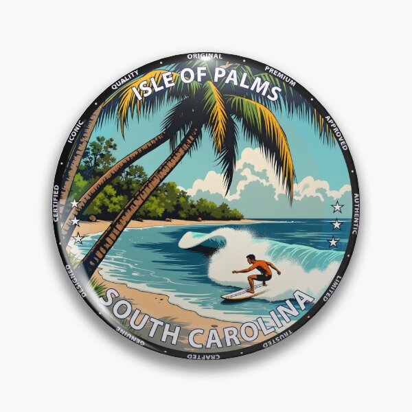 Item preview, Isle of Palms – South Carolina USA - Surf lifestyle family-friendly waves designed and sold by inkNext.