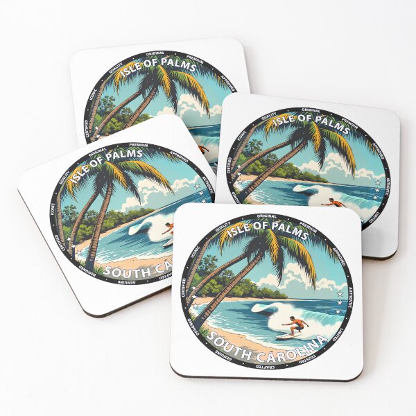 Item preview, Isle of Palms – South Carolina USA - Surf lifestyle family-friendly waves designed and sold by inkNext.