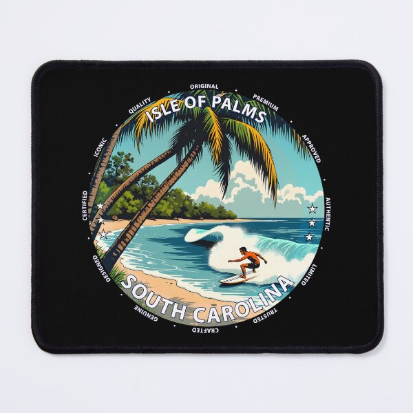 Item preview, Isle of Palms – South Carolina USA - Surf lifestyle family-friendly waves designed and sold by inkNext.