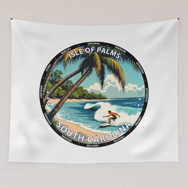 Item preview, Isle of Palms – South Carolina USA - Surf lifestyle family-friendly waves designed and sold by inkNext.