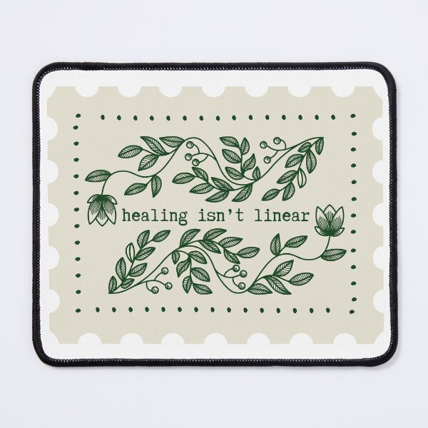 Item preview, Healing Isn't Linear designed and sold by maxamillionbux.
