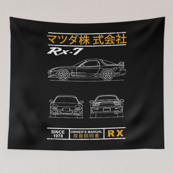 Artikelvorschau, Blaupause des Rx7 entworfen und verkauft von KEVINSTAHLMAN.