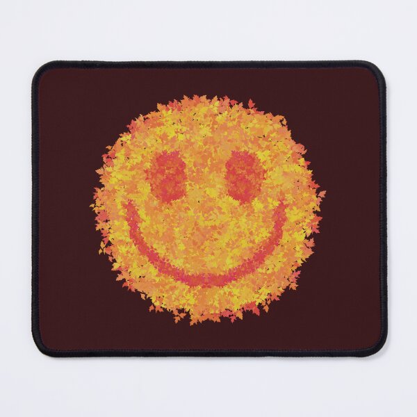 Item preview, Leaf Pile Smiley Face designed and sold by WatershipBound.