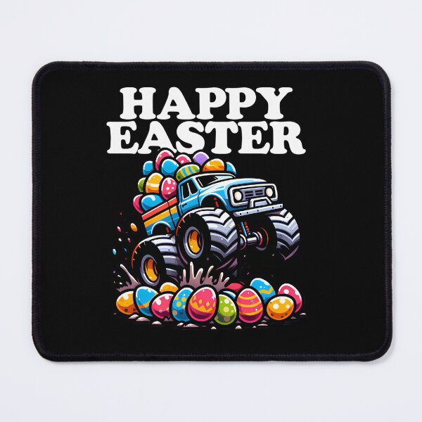 Item preview, Happy Easter Monster Truck designed and sold by OswaldArmstrong.