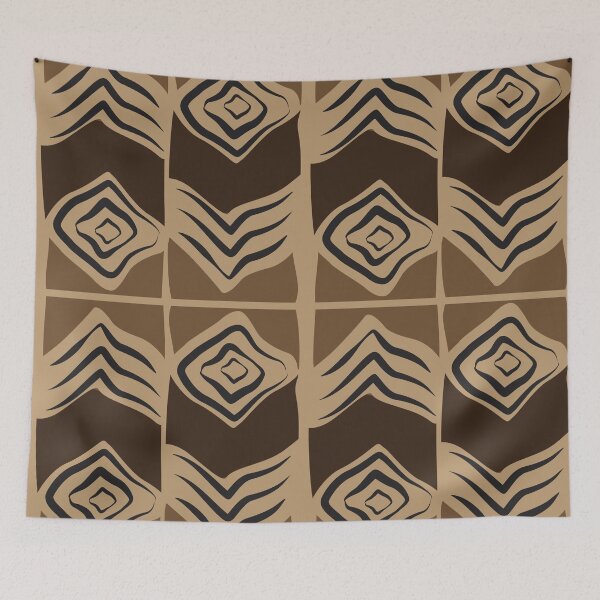 Item preview, Bogolan patterns designed and sold by Wolagno.