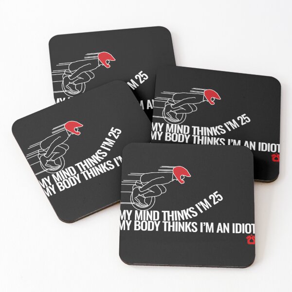 Item preview,  My Mind Thinks Im 25. My Body Thinks I'M An Idiot. designed and sold by KEVINSTAHLMAN.