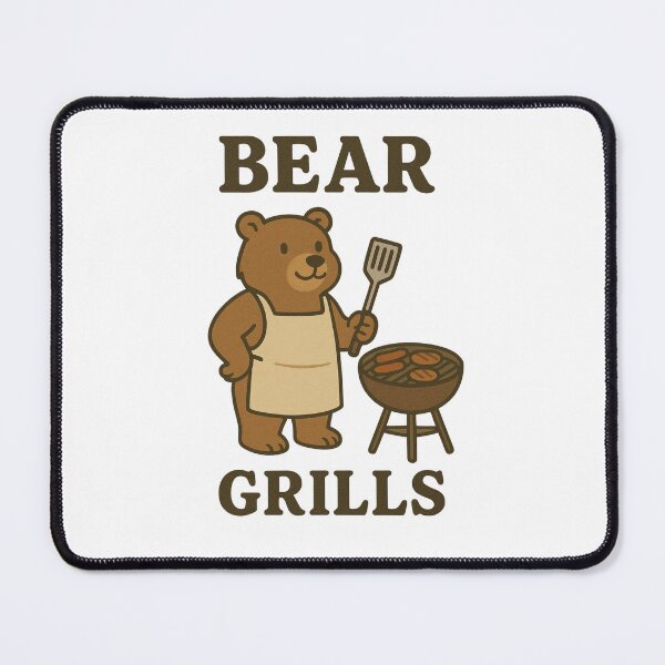 Item preview, Bear Grills Barbecue designed and sold by Friendly Tee Shop.