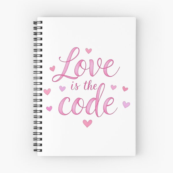 Item preview, Love Is The Code designed and sold by JusRight TT.