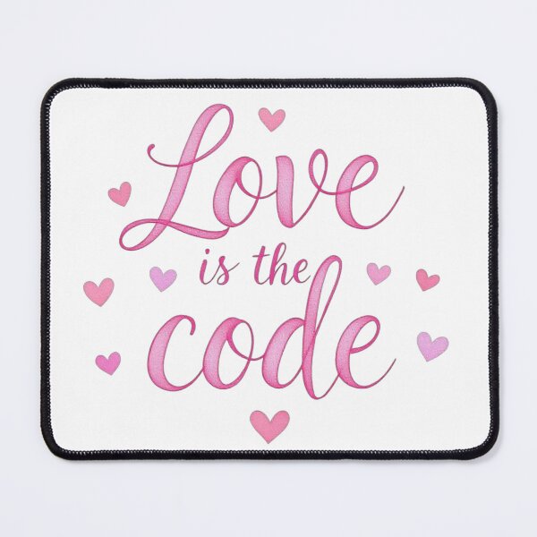 Item preview, Love Is The Code designed and sold by JusRight TT.