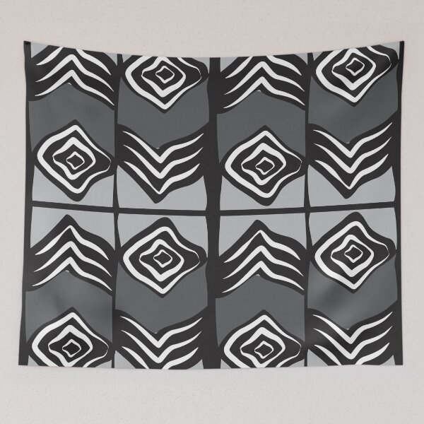 Item preview, Bogolan patterns designed and sold by Wolagno.