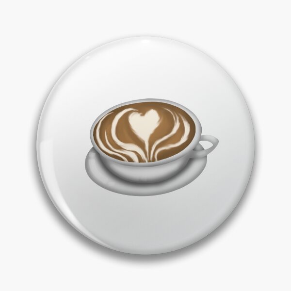 Artikelvorschau, Weiße Tasse Herzkaffee entworfen und verkauft von DesignsByChloeZ.