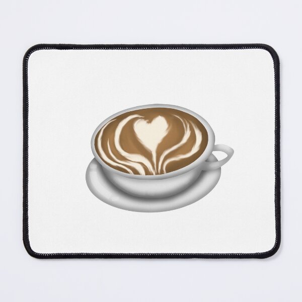 Item preview, White Cup Heart Coffee designed and sold by DesignsByChloeZ.